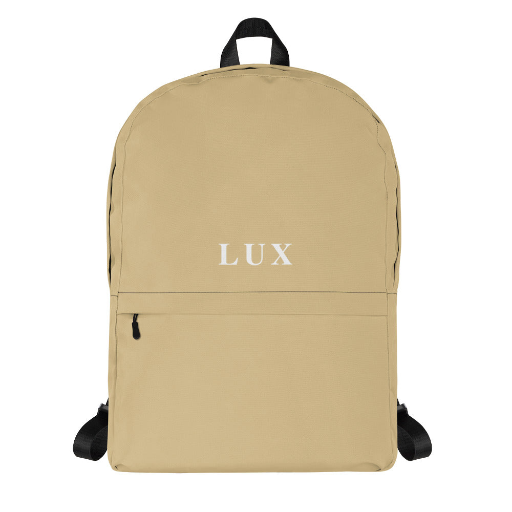 Burly Wood "LUX" Backpack