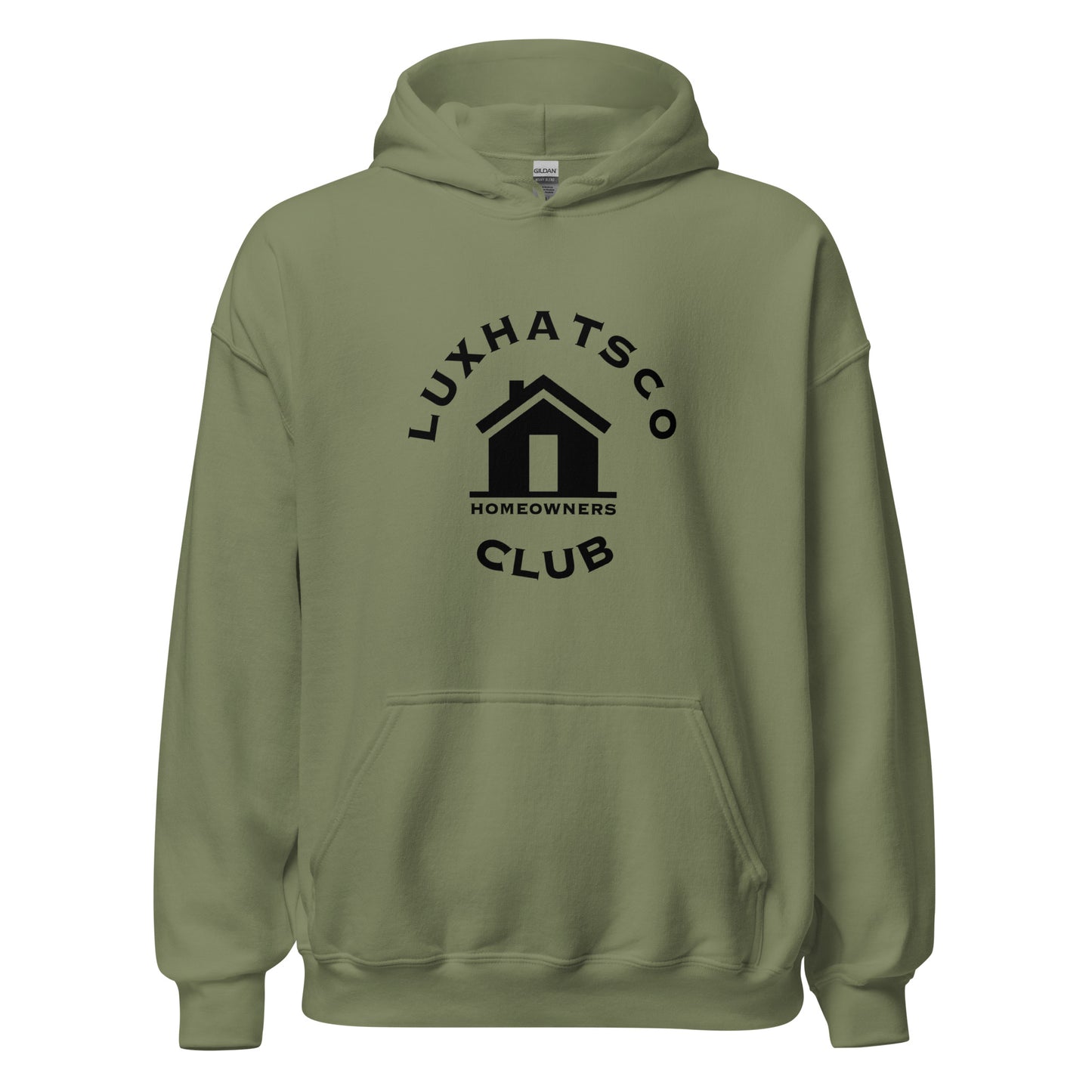 Unisex "Luxhatsco Homeowners Club" Hoodie