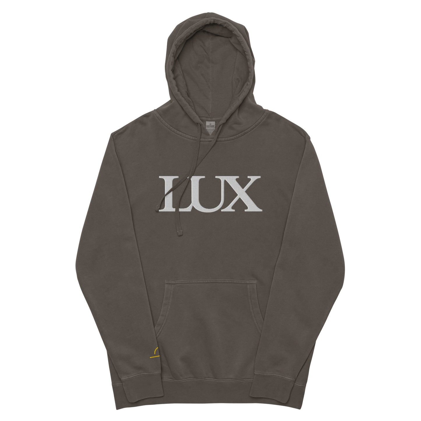 "LUX" Pigment-Dyed Hoodie (Unisex)