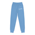 Light Blue Kid's "LUX" Sweatpants (4Y-13Y)