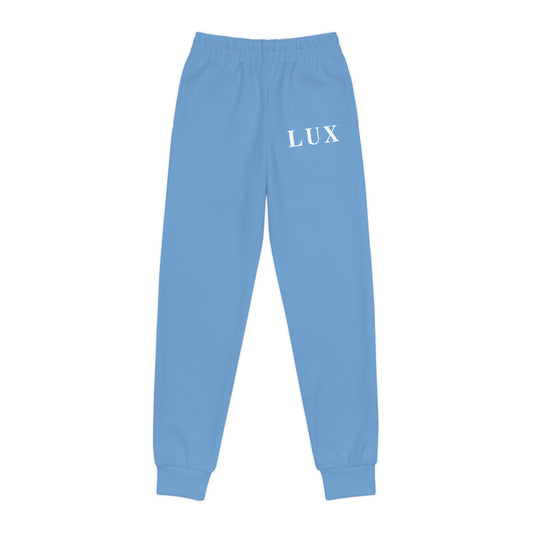 Light Blue Kid's "LUX" Sweatpants (4Y-13Y)