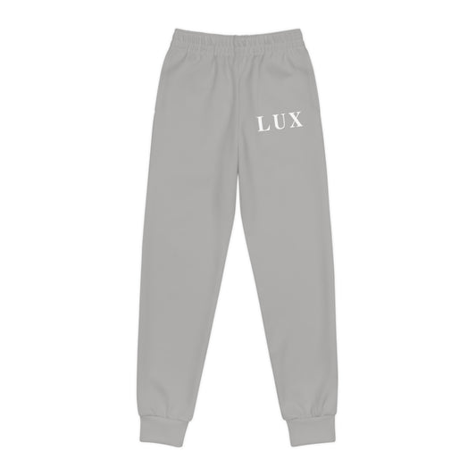 Light Grey Kid's "LUX" Sweatpants (4Y-13Y)