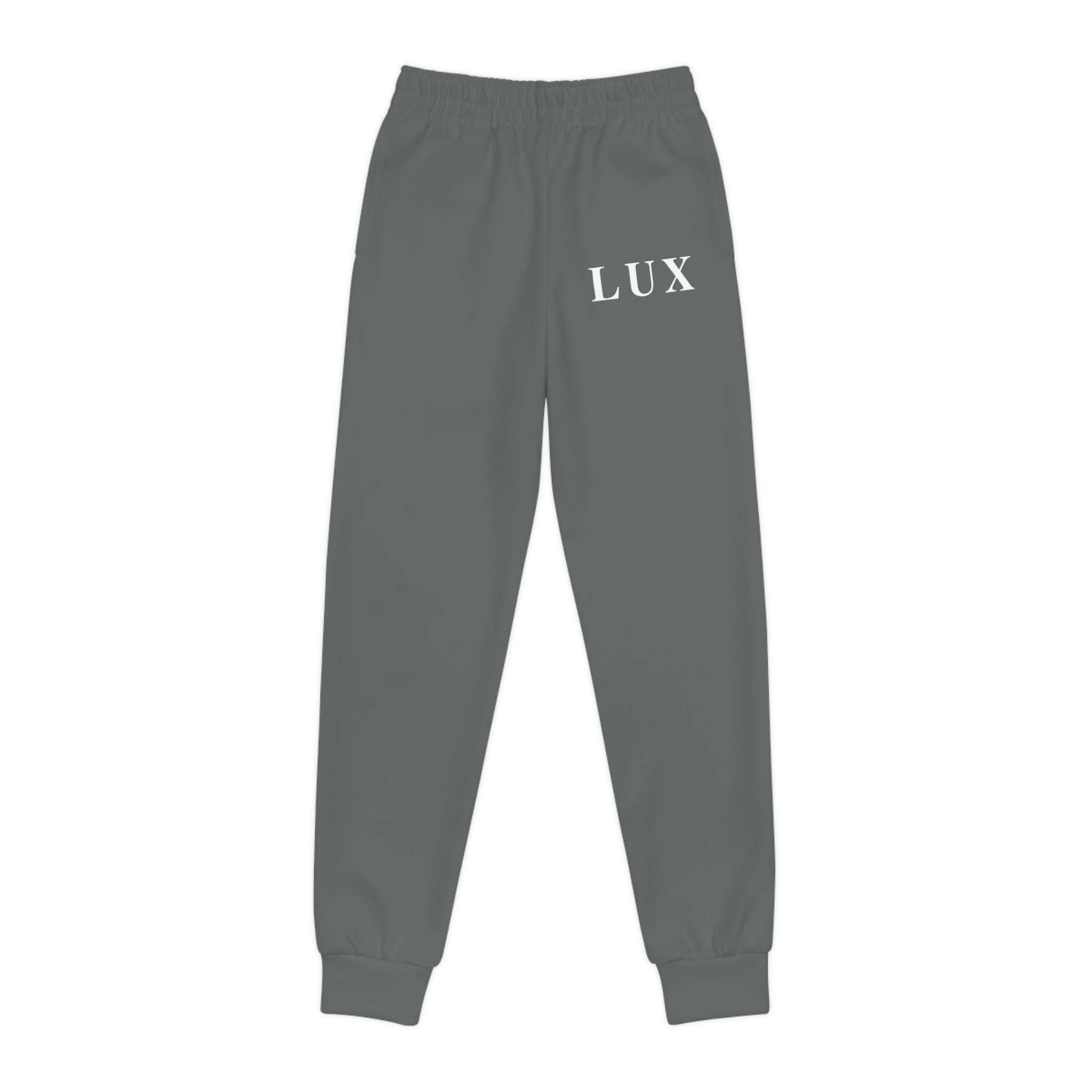 Dark Grey Kid's "LUX" Sweatpants (4Y-13Y)