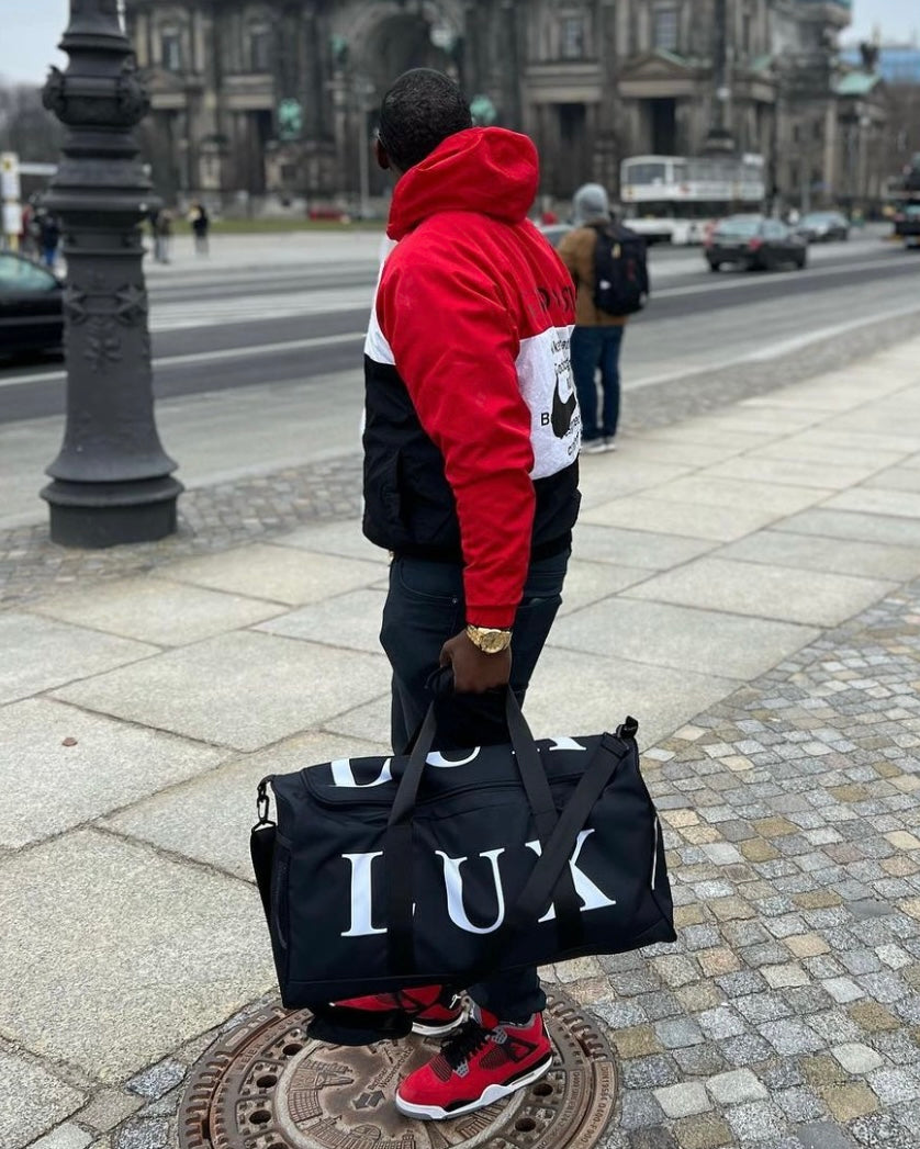 Black "LUX" Duffle Bag