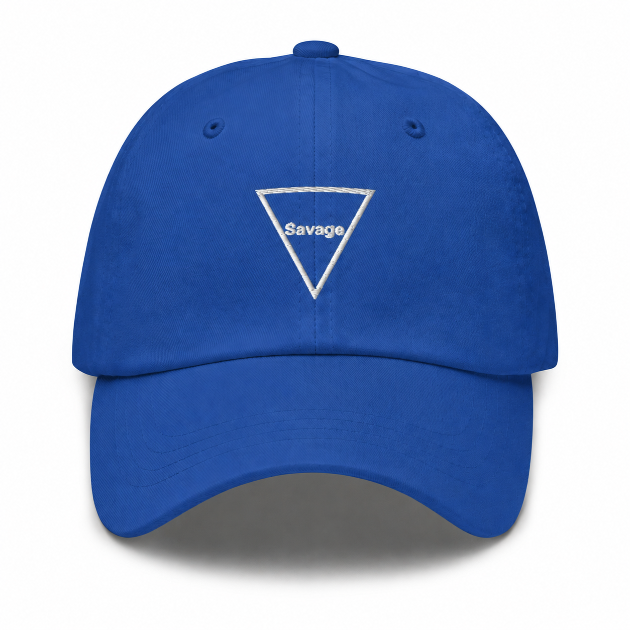 SAVAGE BLUE DAD HAT – LUXHATSCO SIGNATURE EMBROIDERED CAP
