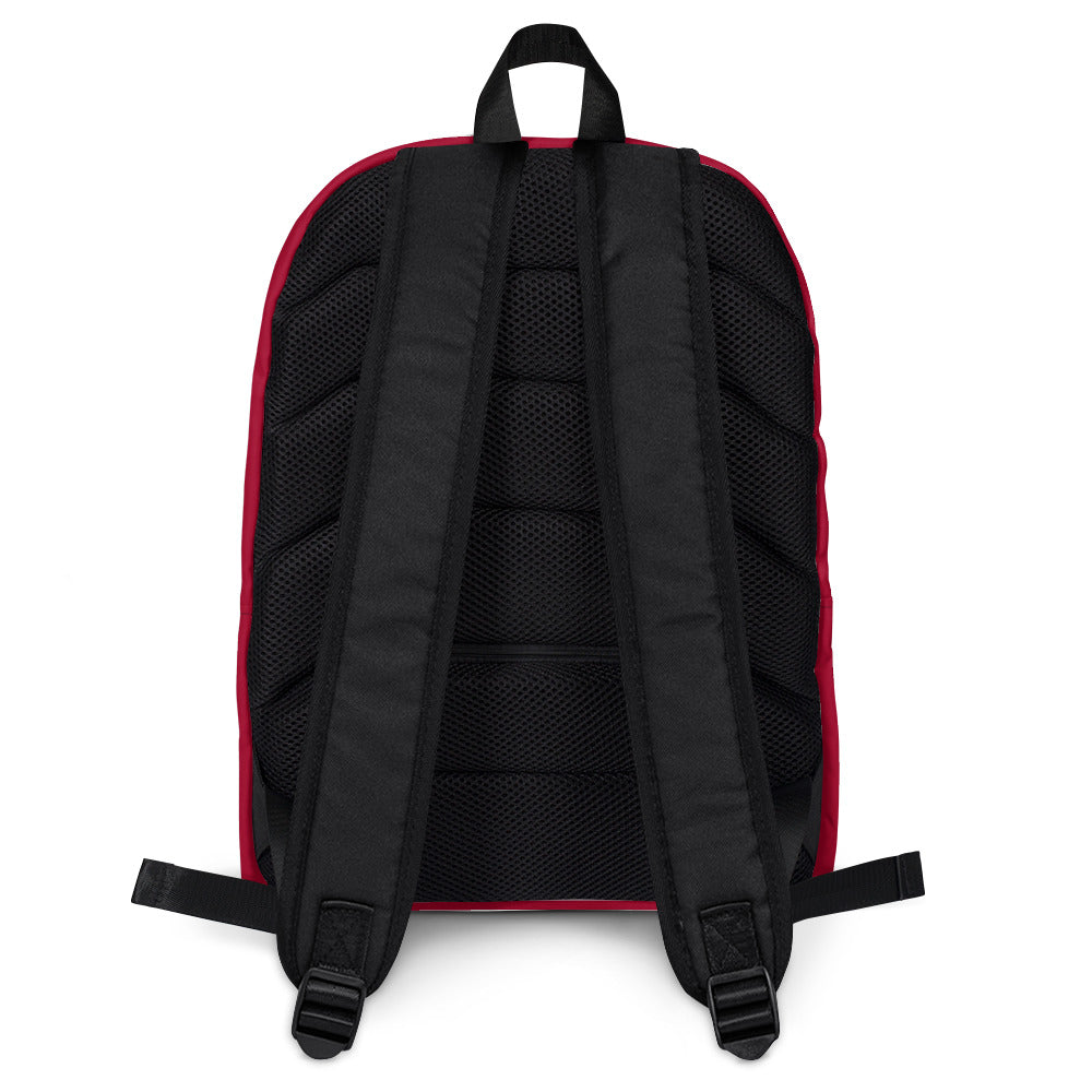 Maroon "LUX" Backpack