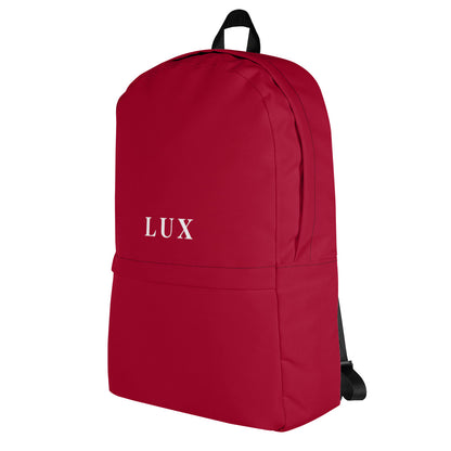 Maroon "LUX" Backpack