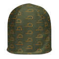 Olive LUXHATSCO Symbol Beanie back view