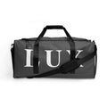 Dim Gray LUX Duffle Bag front view