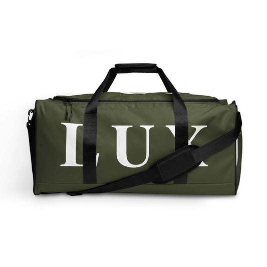 Olive "LUX" Duffle Bag