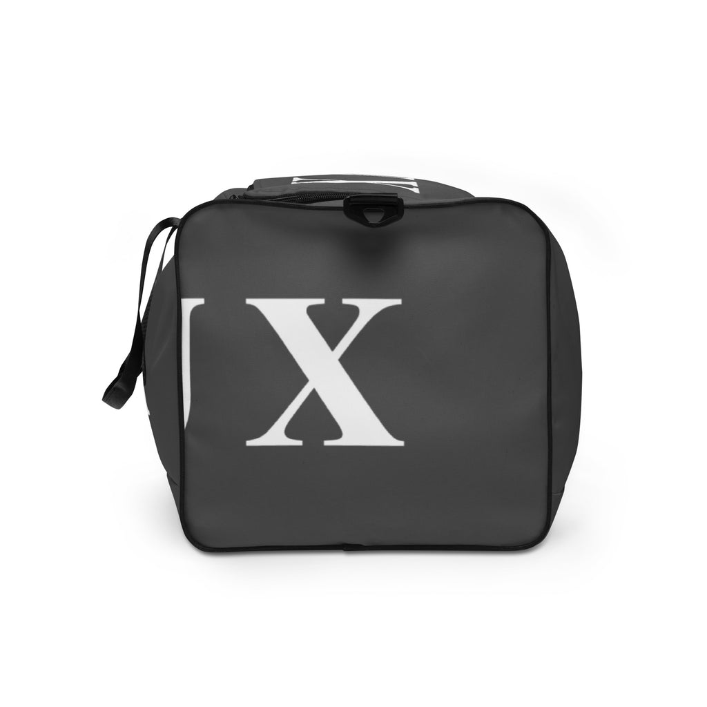 Dim Gray LUX Duffle Bag left side view 