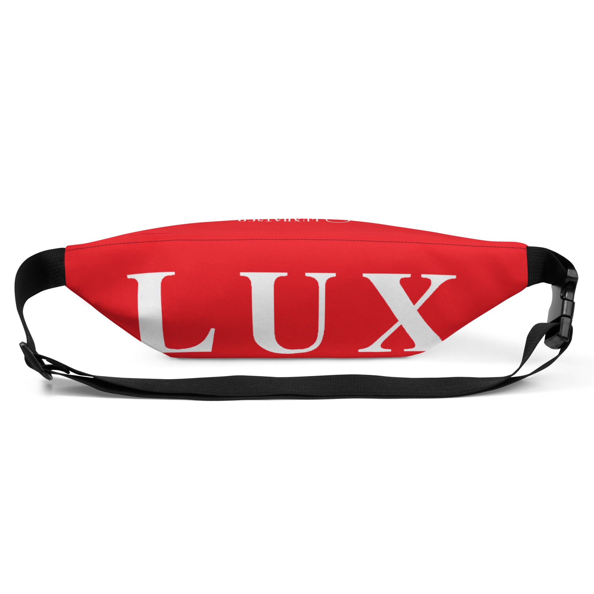 Berry Lux Fanny Pack – water-resistant material close-up