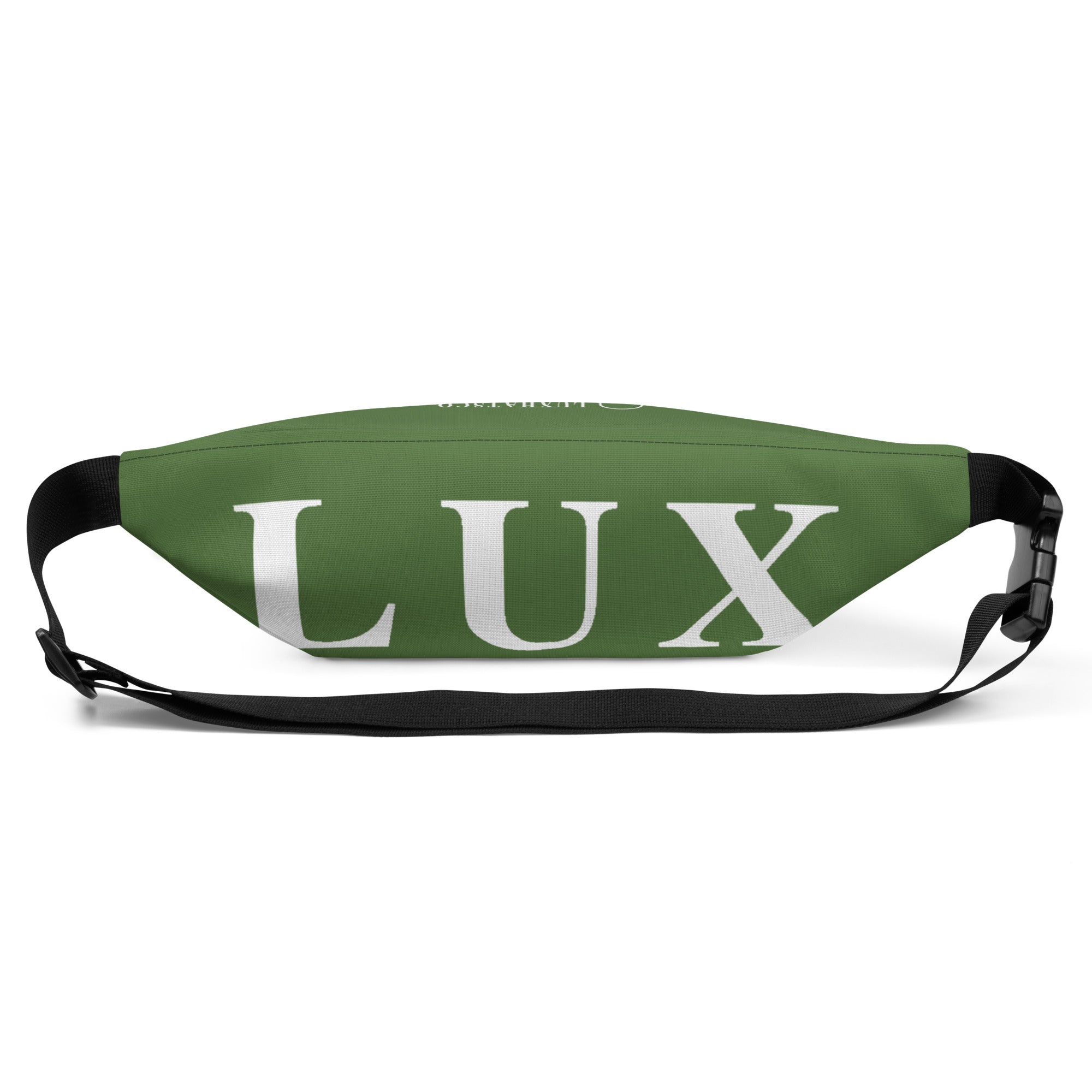 Fern Green Lux Fanny Pack – styled with casual outfit