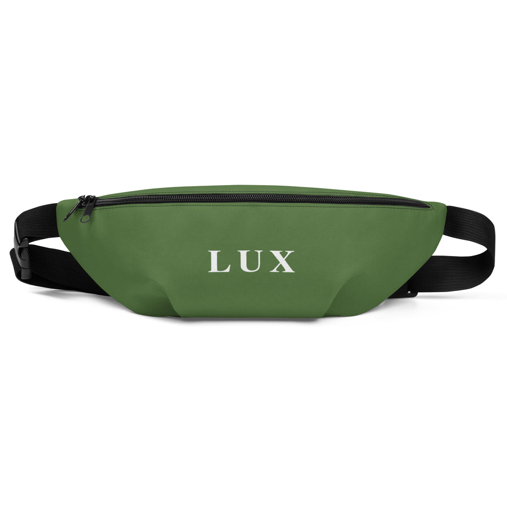 Fern Green Lux Fanny Pack – front view