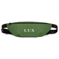 Fern Green Lux Fanny Pack – front view