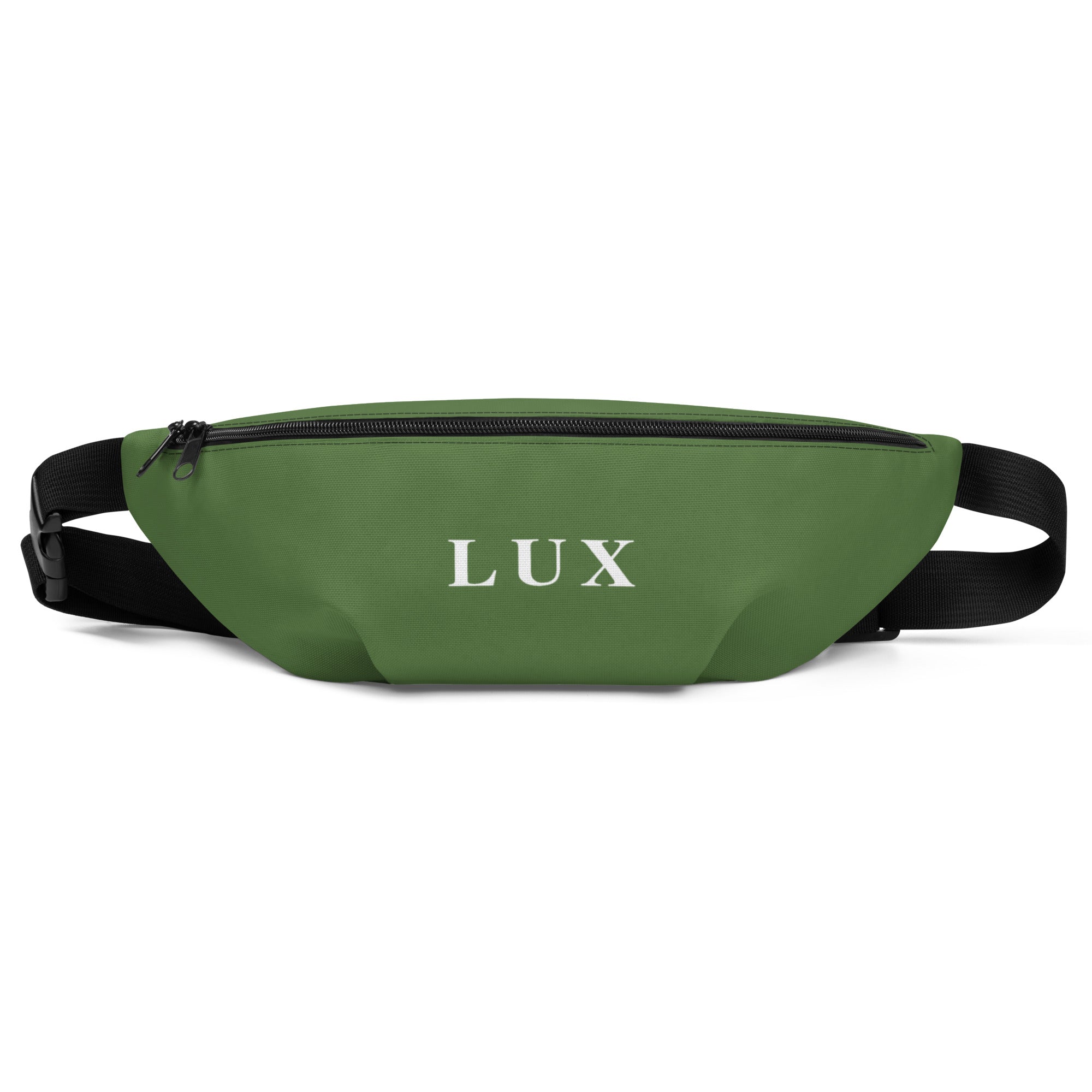 Fern Green Lux Fanny Pack – front view