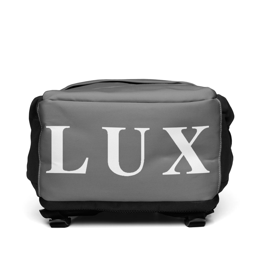 Stone Gray LUX Utility Backpack bottom view