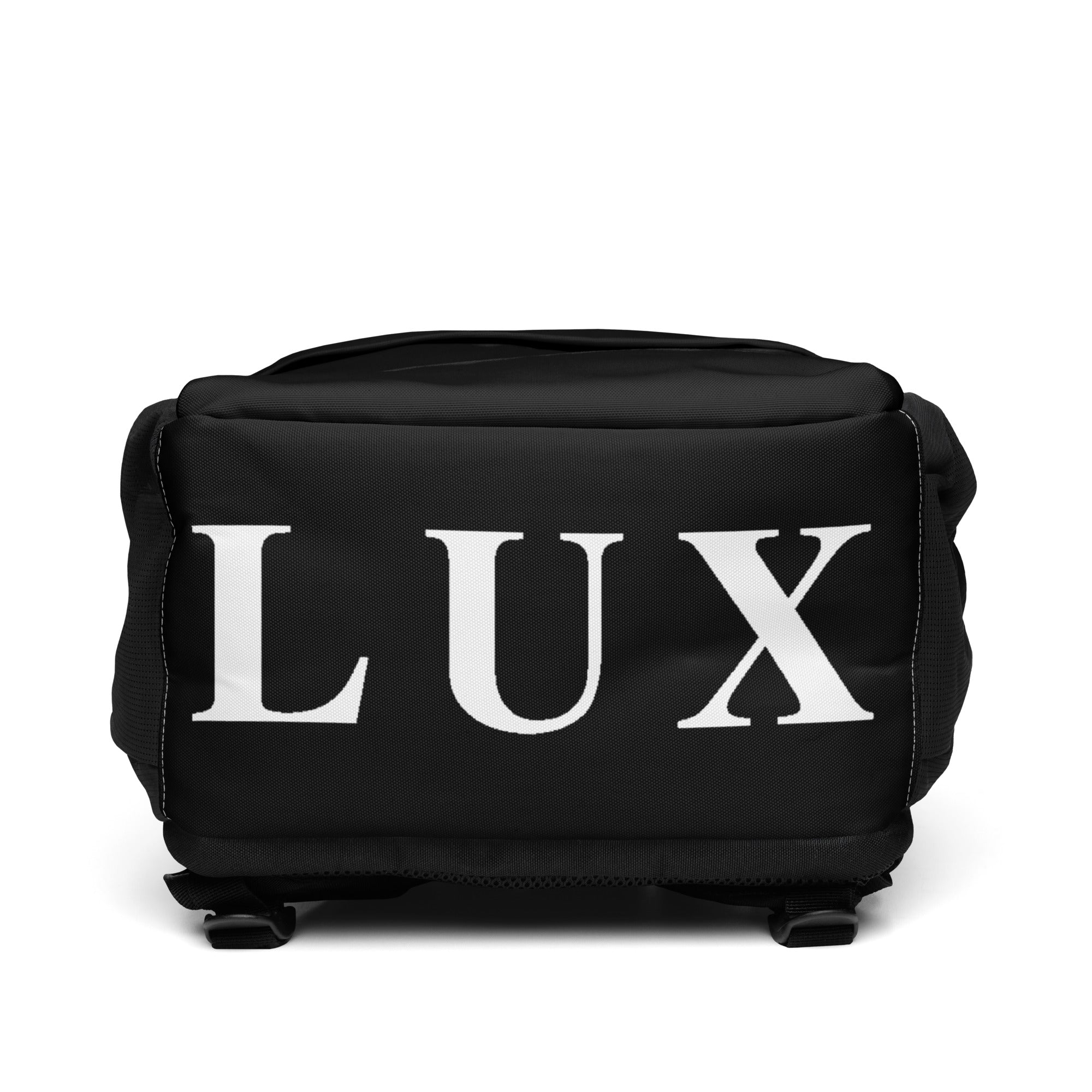 Black LUX Utility Backpack bottom view