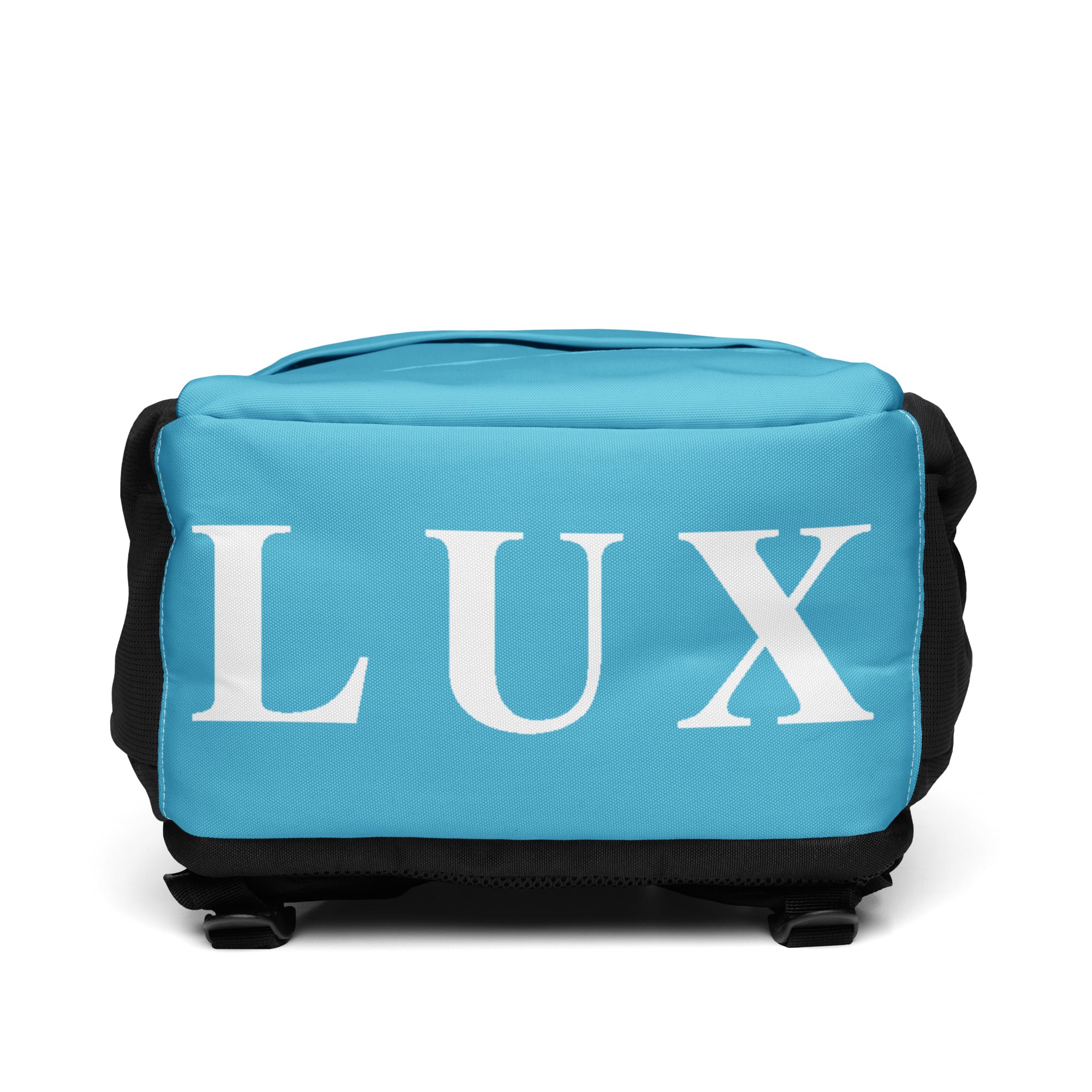 DeepSky Blue LUX Utility Backpack bottom view