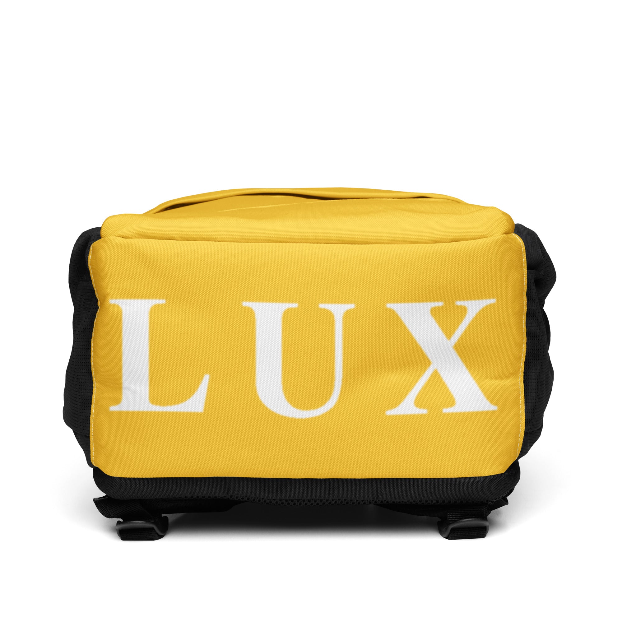 Sunflower Yellow LUX Utility Backpack – bottom view
