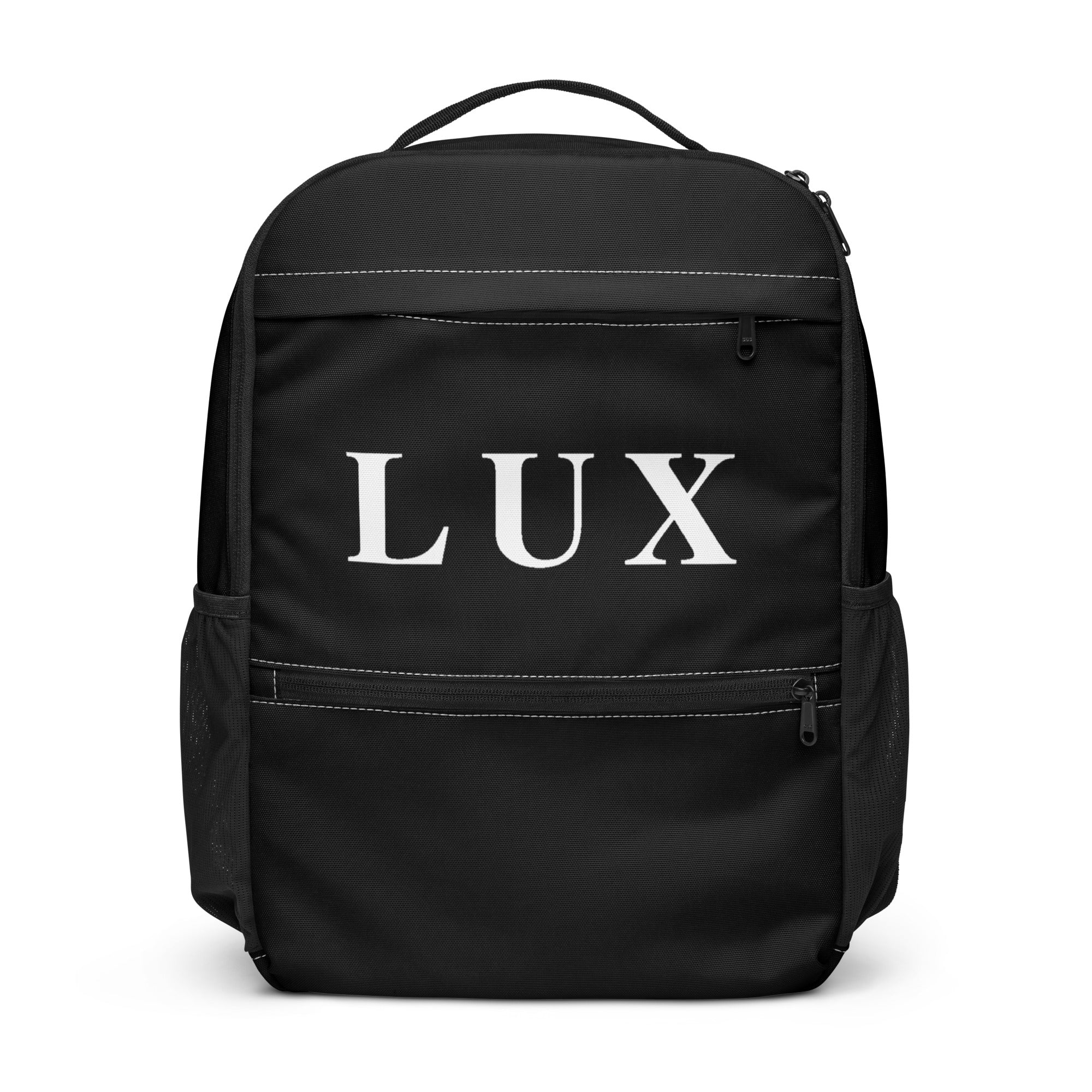 Black LUX Utility Backpack front view