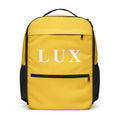 Sunflower Yellow LUX Utility Backpack – front view