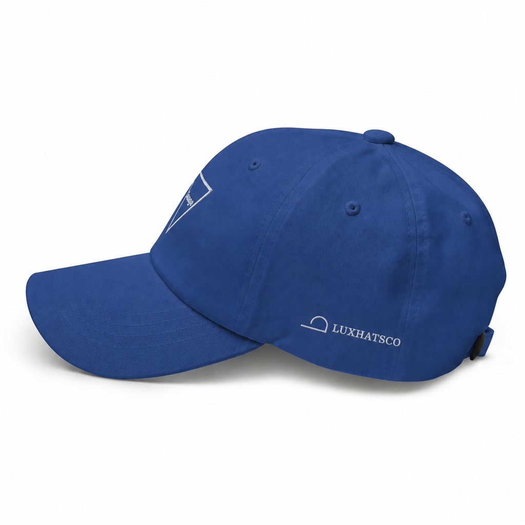 SAVAGE BLUE DAD HAT – LUXHATSCO SIGNATURE EMBROIDERED CAP