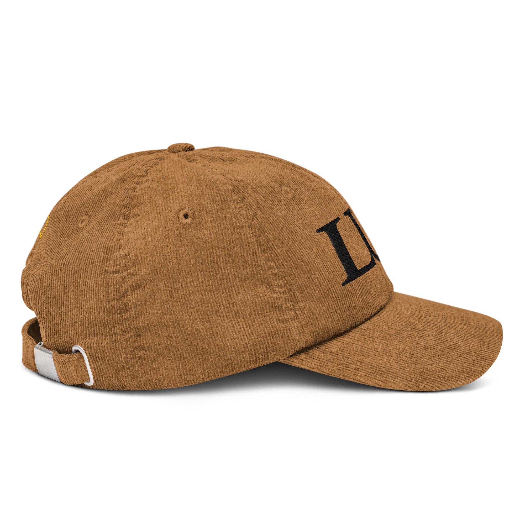 luxhatsco vintage brown corduroy cap