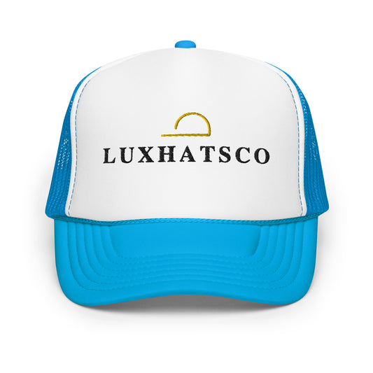 Blue Foam "LUXHATSCO" Trucker Hat