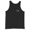 Black classic men’s tank top lightweight fabric