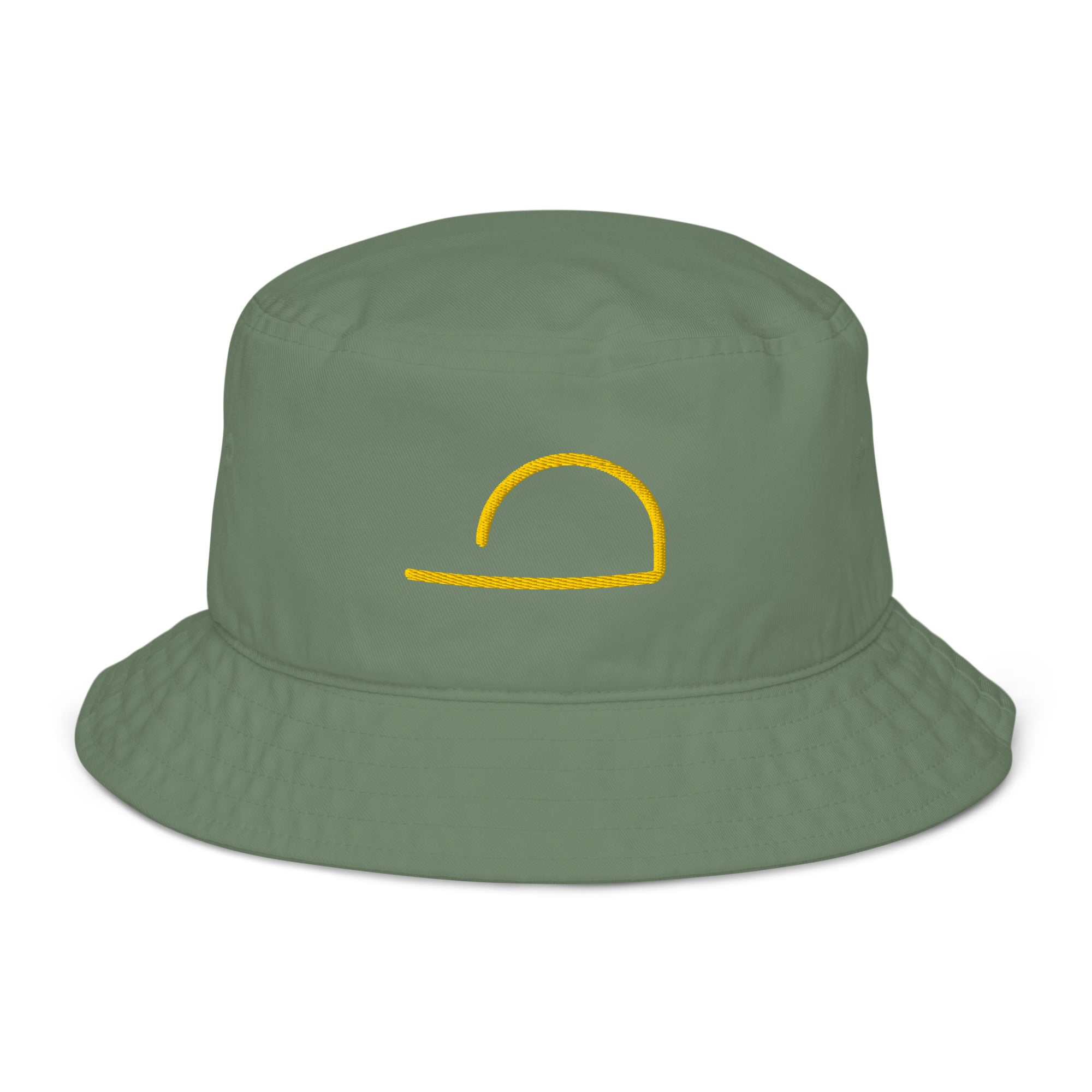 Luxhatsco Fashion Bucket Hat – Luxhatsco Symbol – close-up of organic cotton twill texture