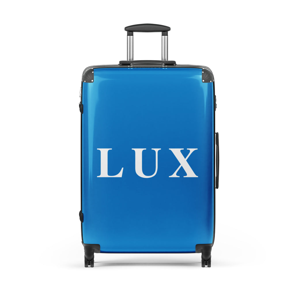 Royal Blue "LUX" Hard-Shell Suitcase
