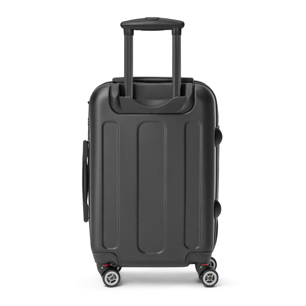 Maroon "LUX" Hard-Shell Suitcase
