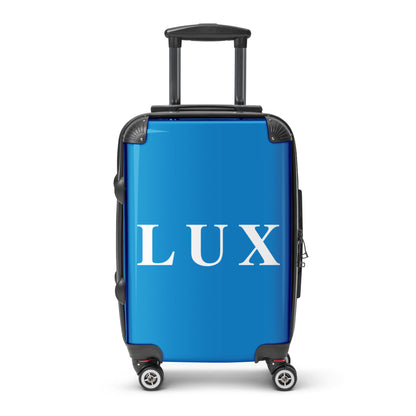 Royal Blue "LUX" Hard-Shell Suitcase