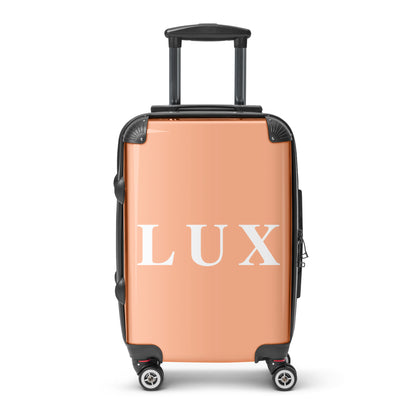 Light Salmon "LUX" Hard-Shell Suitcase