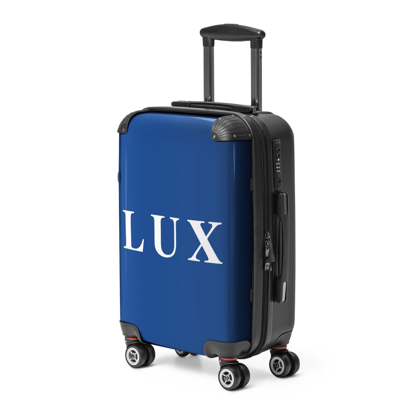 Navy "LUX" Hard-Shell Suitcase