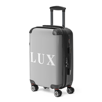 Light Grey "LUX" Hard-Shell Suitcase
