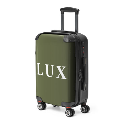 Black "LUX" Hard-Shell Suitcase