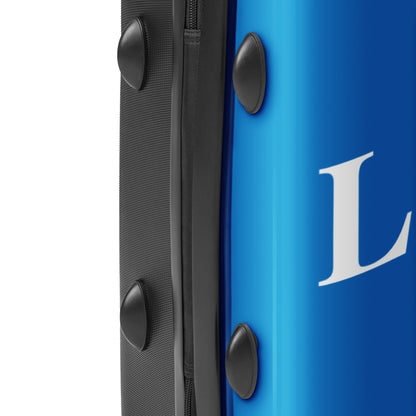 Royal Blue "LUX" Hard-Shell Suitcase