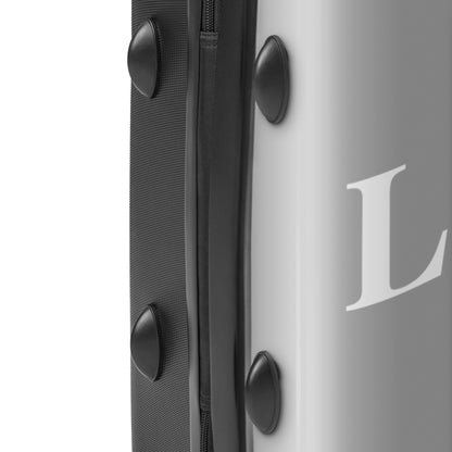 Light Grey "LUX" Hard-Shell Suitcase