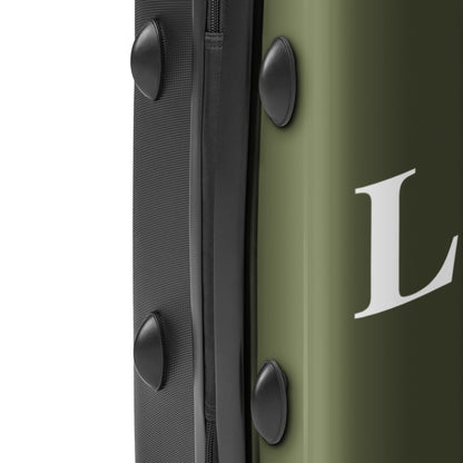 Black "LUX" Hard-Shell Suitcase