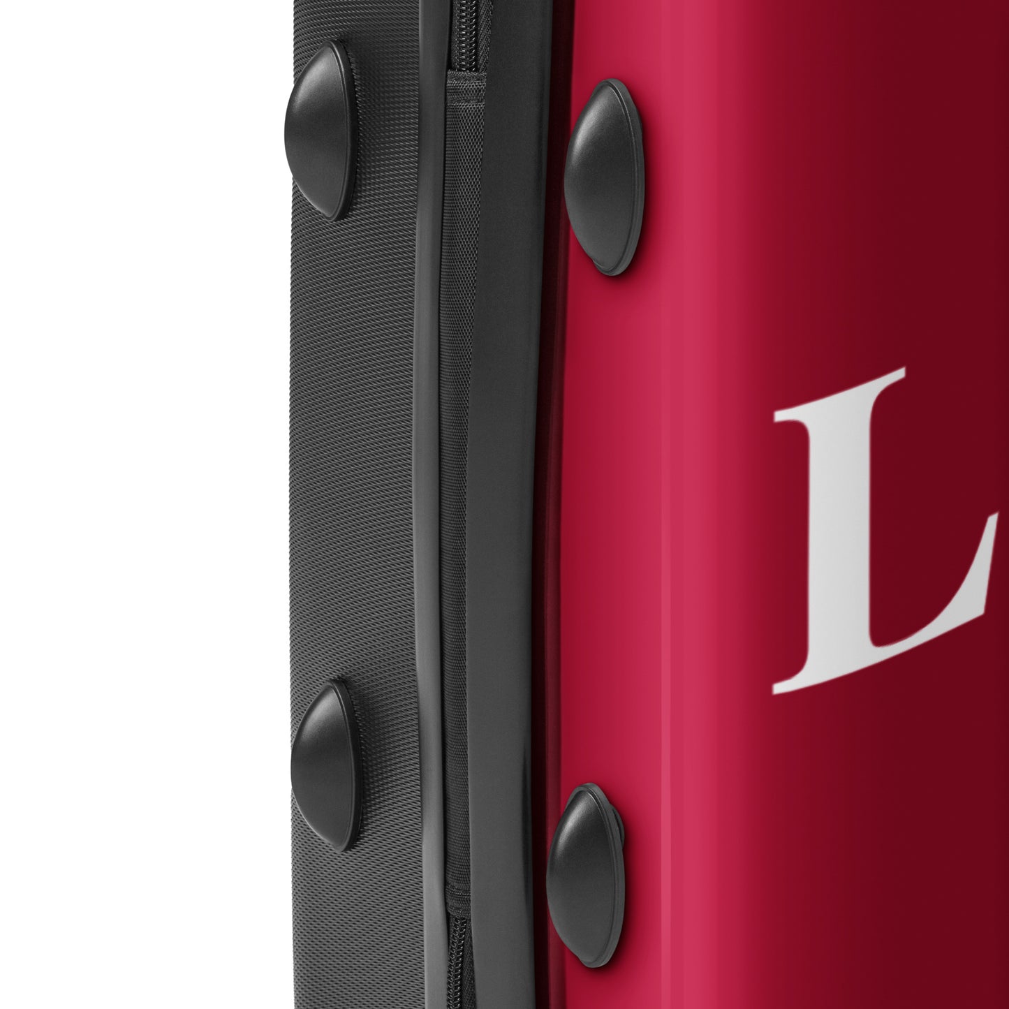 Maroon "LUX" Hard-Shell Suitcase