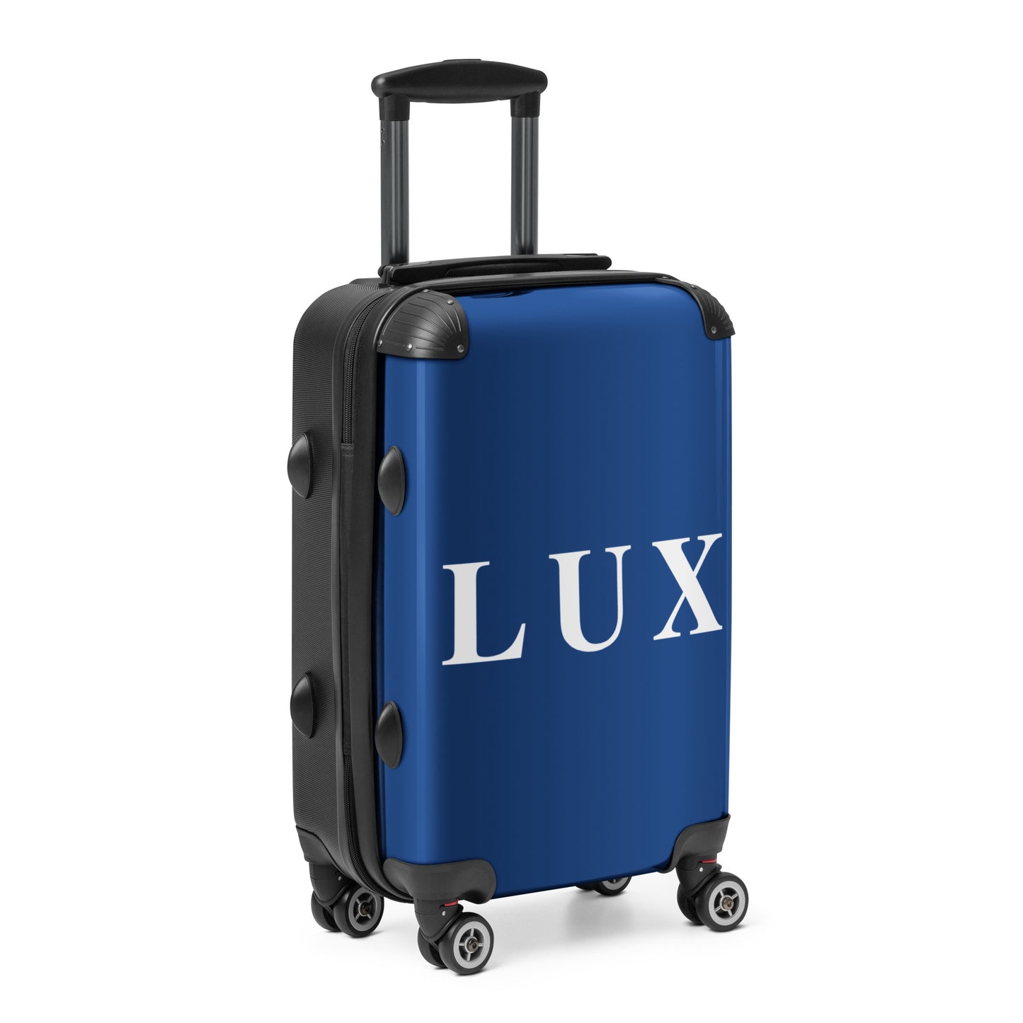 Navy "LUX" Hard-Shell Suitcase