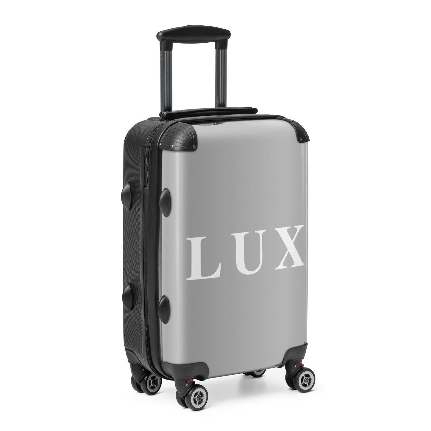 Light Grey "LUX" Hard-Shell Suitcase