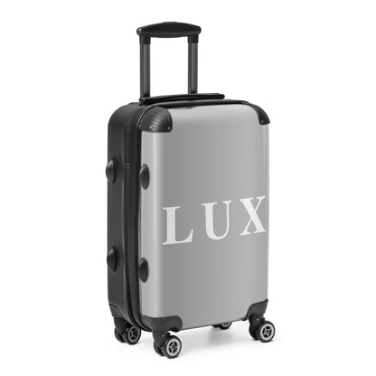 Light Grey "LUX" Hard-Shell Suitcase