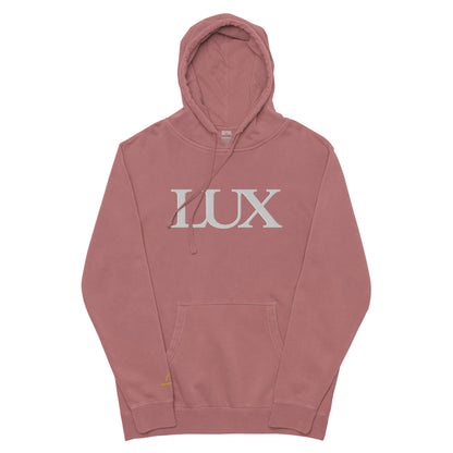 "LUX" Pigment-Dyed Hoodie (Unisex)