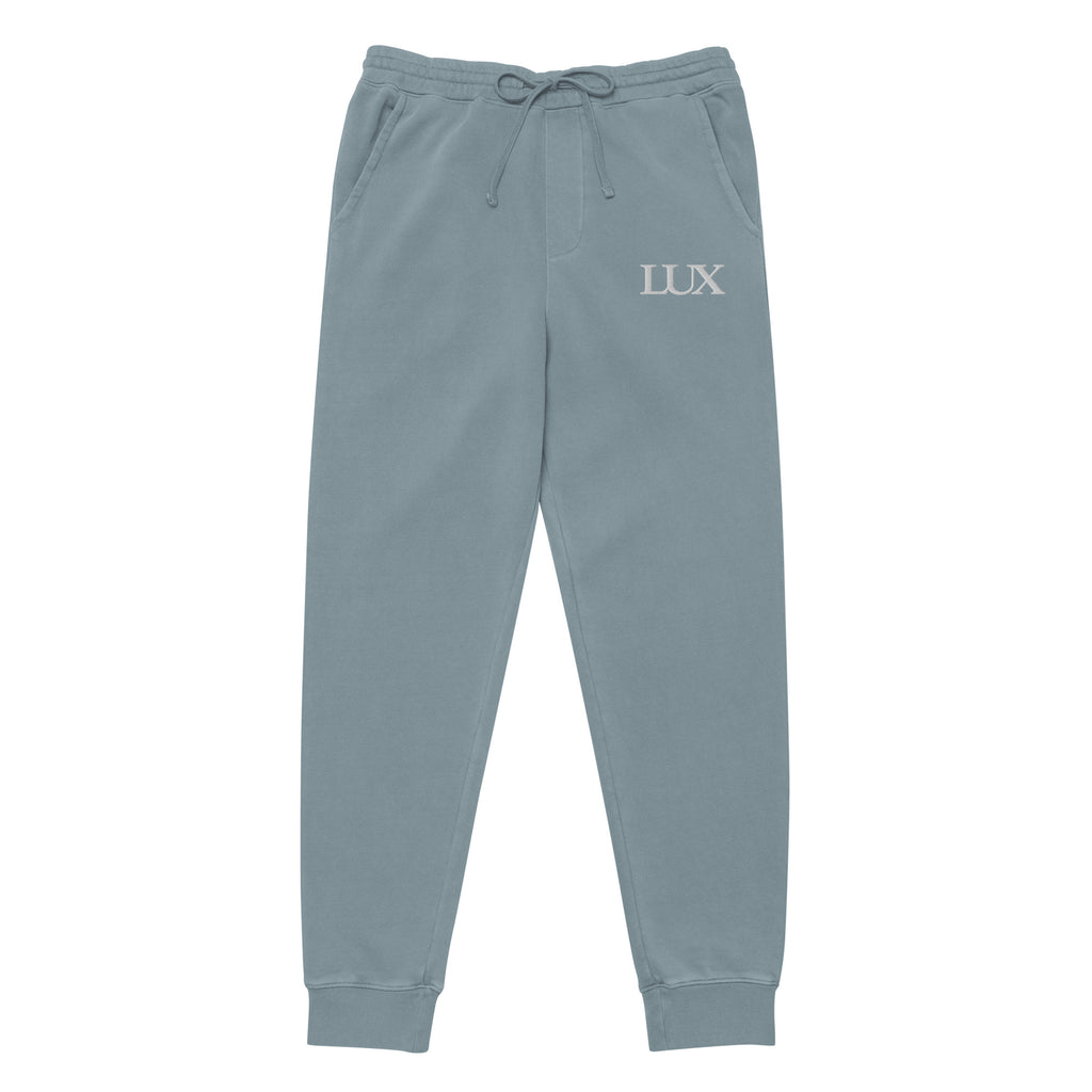 Pigment Blue LUX Sweatpants front view